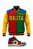 Rasta Varsity Jacket