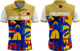 SEA GAMES Philippines Polo Shirt (bottons) - Desgin 1